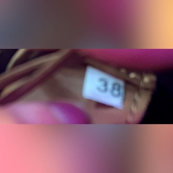 LDECK Woman’s Sneakers Casual Shoes Ox Loafers Lace Up Size 7.5/38EU New - Picture 9 of 9